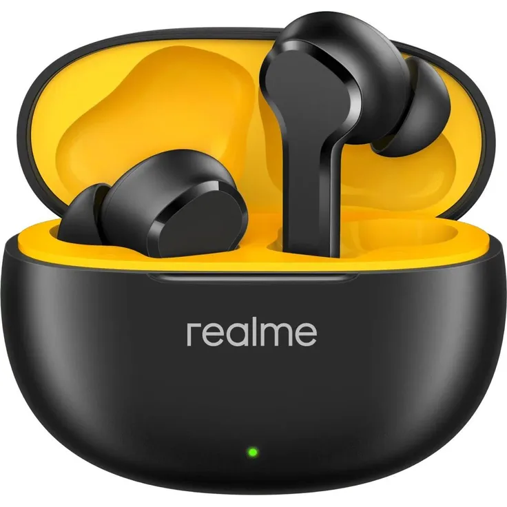 realme T110 Wireless Ear Buds, In-Ear Kopfhörer mit AI ENC (ANC), 7h Akkulaufzeit, IPX5 Wasserfest, Schwarz
