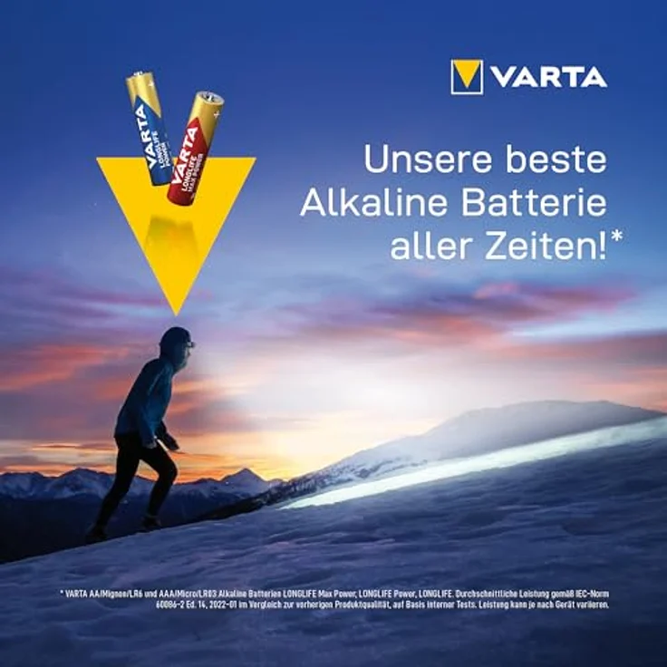 Varta Longlife Power AAA CUBE24, Alkaline Batterie 24er Pack, Made in Germany – Bild 5