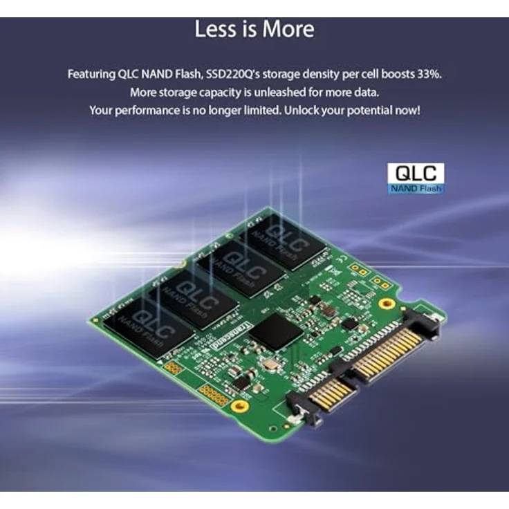 Transcend SSD220Q - Solid-State-Disk - 1 TB - intern - 2.5 Zoll (6.4 cm) - SATA 6Gb/s (TS1TSSD220Q) – Bild 5