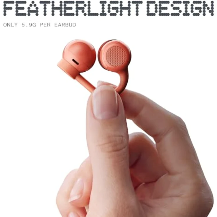 CMF BY NOTHING CMF Clip Pro Open-Ear Kopfhörer, Kabellose Clip-On Earbuds, Hi-Res Audio, IP54 Wasserdicht, Ultra-Leicht, Schwarz – Bild 3