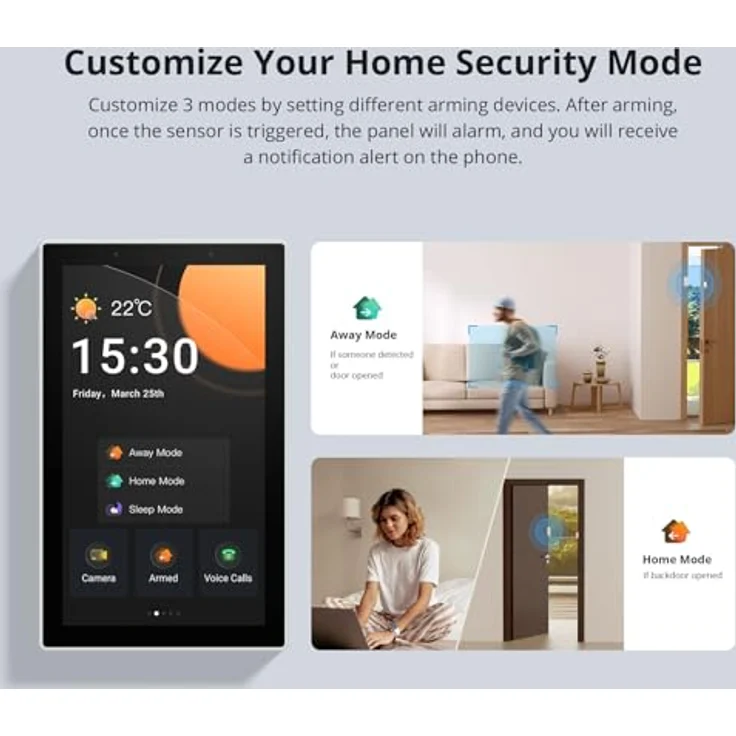 Sonoff NSPanel Pro 120, Smart Control Panel mit Matter, WiFi/Bluetooth/ZigBee, weiß, Smart Home Hub – Bild 6
