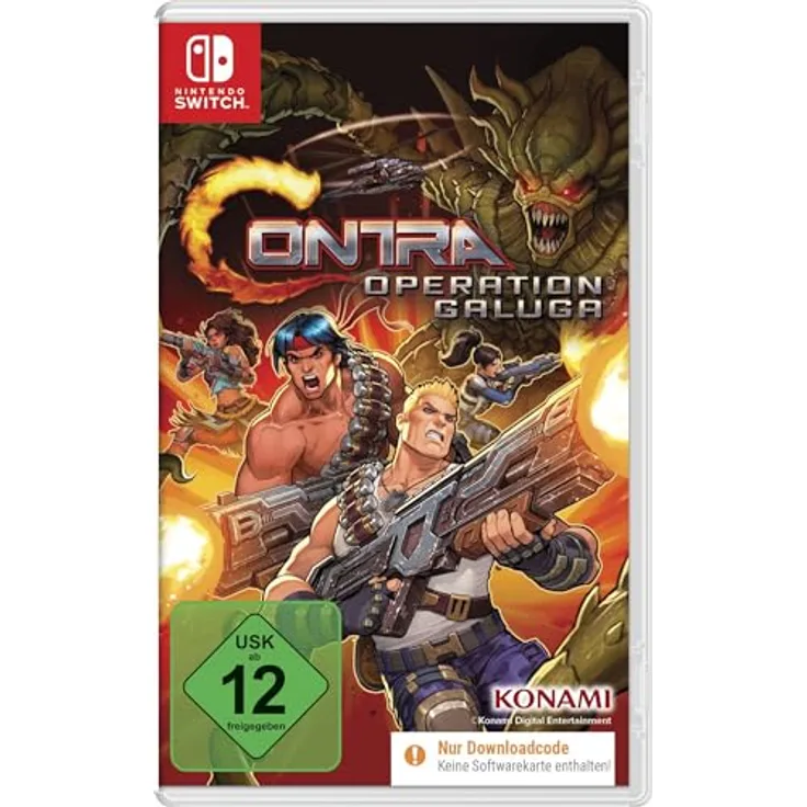 Contra: Operation Galuga (Download-Code in der Box) - Switch