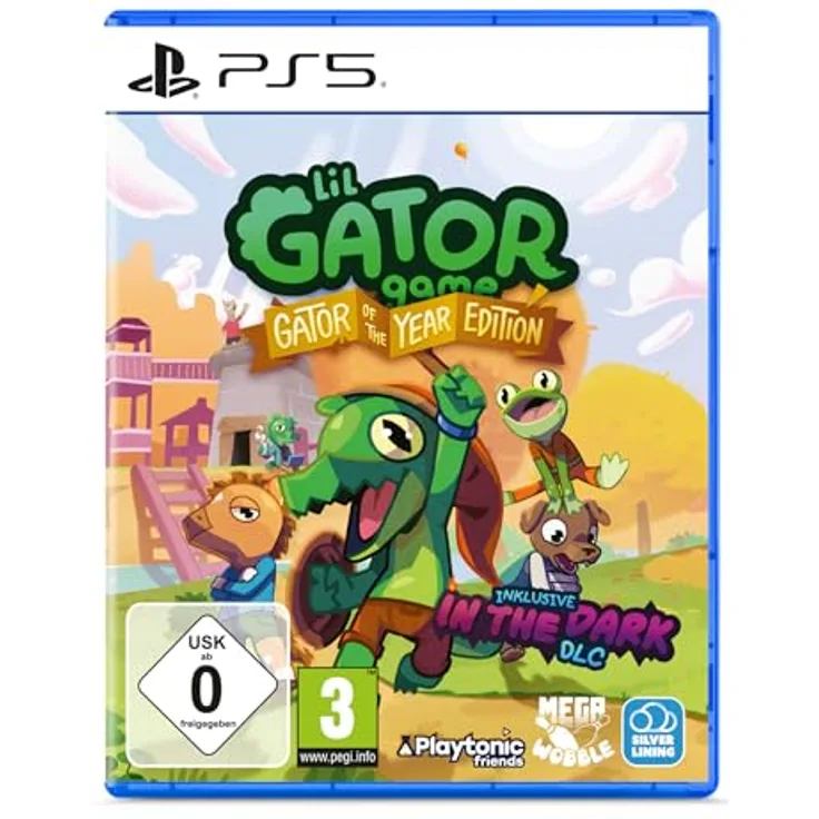 SILVER LINING INTERACTIVE PS5 LIL GATOR GAME: OF THE YEAR ED., Bewegungsorientiertes Abenteuer in offener Welt für PlayStation 5