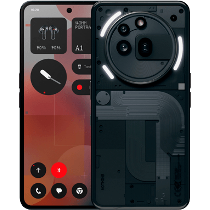 Nothing Phone (3a) Pro – 256GB, 12GB RAM, 5G, 1080x2392 Display, starke Kamera, Bluetooth 5.4, spritzwassergeschützt (IPX4)