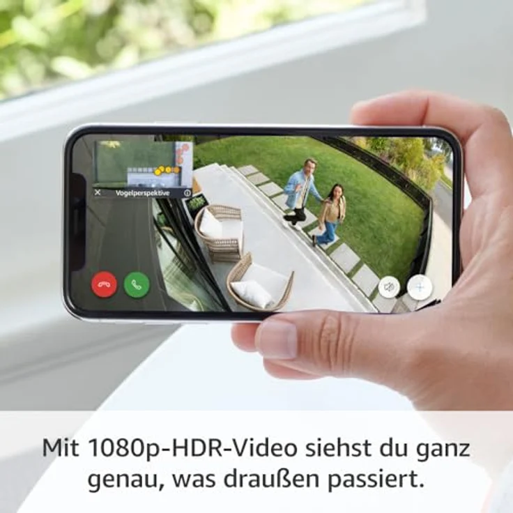 Ring Stick Up Cam Pro | Überwachungskamera aussen mit 1080p-HDR-Video, WLAN, 3D-Bewegungserfassung | Alexa-kompatible Sicherheitskamera (Akku-Variante), weiss – Bild 4