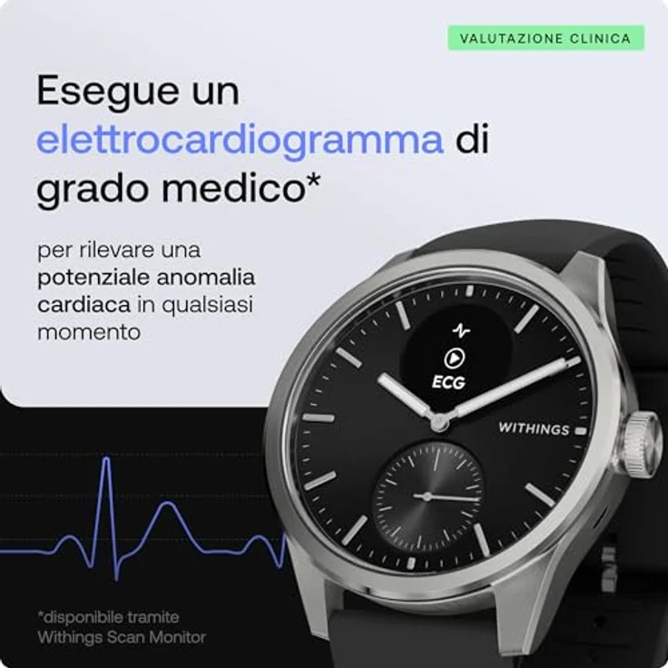 Withings USB Charging Cable for ScanWatch Light, 2 Stunden Ladezeit, USB Typ A und Typ C, kompatibel mit ScanWatch Light Modell – Bild 3