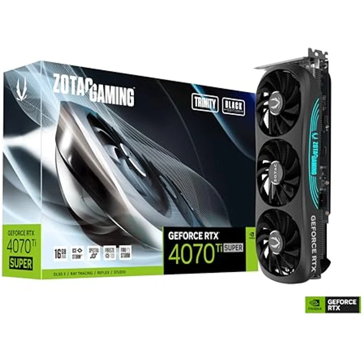 Zotac GEFORCE RTX 4070 Ti SUPER Trinity Black Edition 16GB – Bild 5