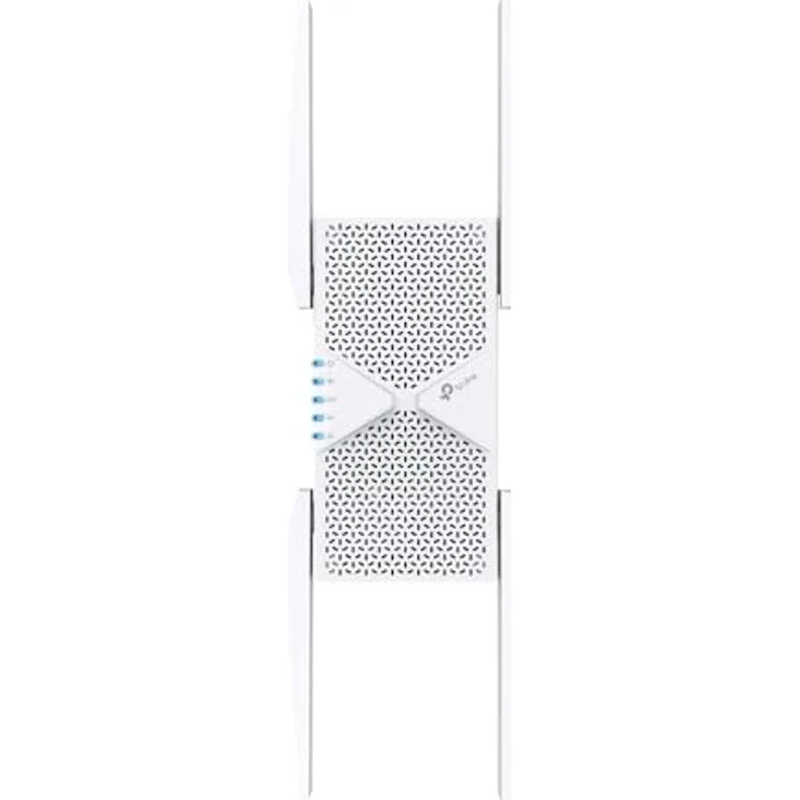 TP-Link RE655BE Tri-Band Wi-Fi 7 Verstärker Repeater BE9300, bis zu 5764 MBit/s (6 GHz) + 2882 MBit/s (5 GHz) + 688 MBit/s (2,4 GHz), EasyMesh, 2,5-Gigabit-LAN-Port, 4 externe Antennen, WPA3 – Bild 2