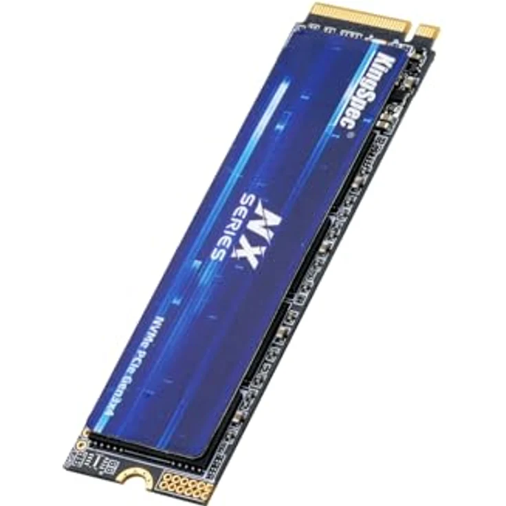 KingSpec NX-2280 1TB SSD NVMe M.2 PCIe 3.0 Gen 3x4, bis zu 3500 MB/s Lesegeschwindigkeit, 3D NAND Flash für Desktop/Laptop – Bild 1
