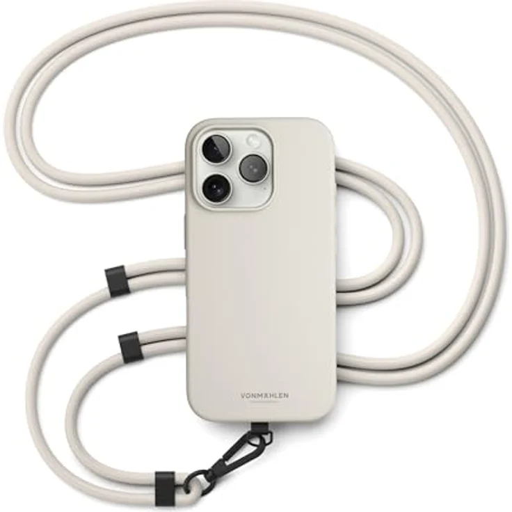 Vonmählen Infinity Go Gurt, Universelle Handy-Kette in cremefarben – Bild 6