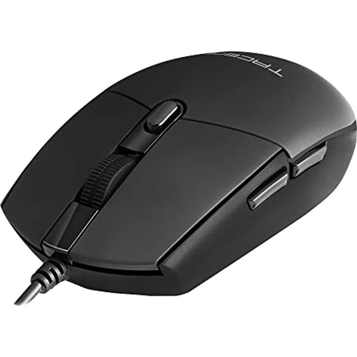 Tacens Anima AMG, Ergonomische Profi-Maus, Ultraleichtes Natürliches Design, 3200DPI, Mechanische HUANO Switches, Schwarz – Bild 3