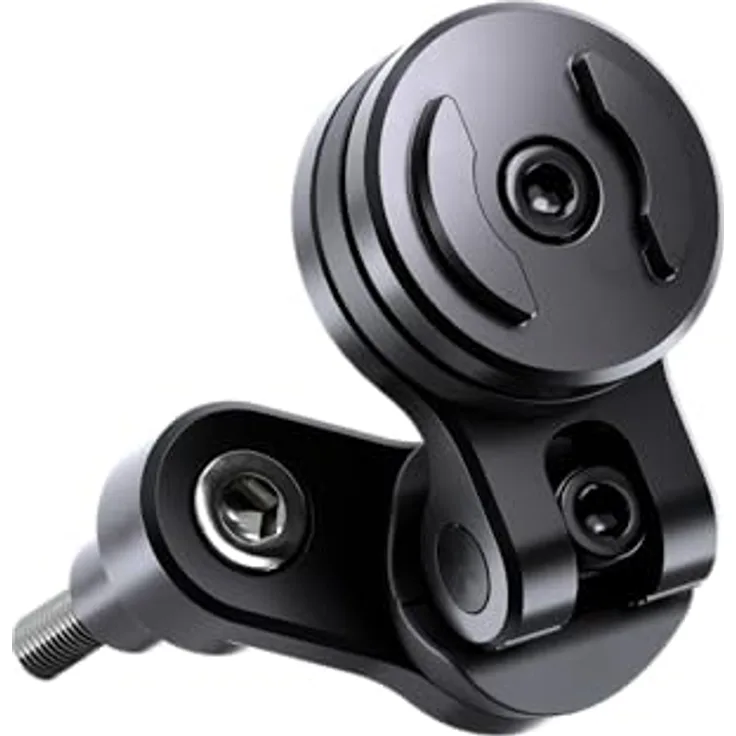 SP Connect Clutch Mount Pro, Motorrad Smartphone Halterung mit schwenkbarem Kopf aus Flugzeug-Aluminium