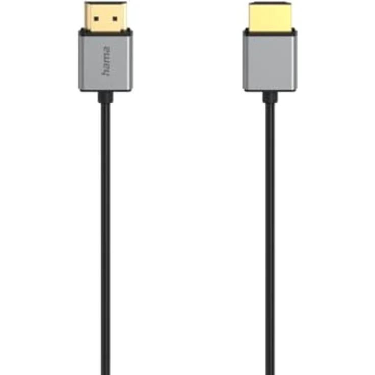 Hama HDMI™-Kabel Ultra High Speed 8K, zertifiziert, flexibles Alu-Design, 1.5 m – Bild 1