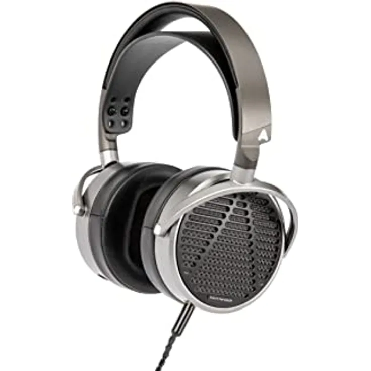 Audeze MM-100 Kopfhörer, Studiosound und langanhaltender Tragekomfort, Grau, Schwarz