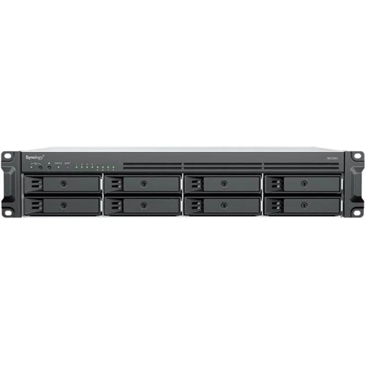 Synology RackStation RS1226RP+, 8-Bay NAS Server mit SATA 6Gb/s, RAID-Unterstützung und 4 GB RAM, 2U Rack-montierbar