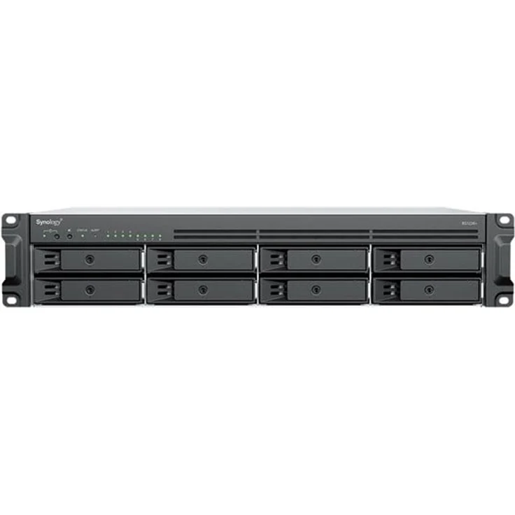 Synology RackStation RS1226RP+, 8-Bay NAS Server mit SATA 6Gb/s, RAID-Unterstützung und 4 GB RAM, 2U Rack-montierbar