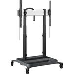 Vogel's RISE 5205 Motor Display-Lift Trolley, für LCD-Displays bis 86", max. 120 kg, 50 mm/s, Schwarz