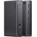 UGREEN Revodok Max 208 Thunderbolt 4 Dock 40Gbps 8-in-1 Docking Station - Dual 4K@60Hz Display, Single 8K, 85W Aufladen, Gigabit Ethernet