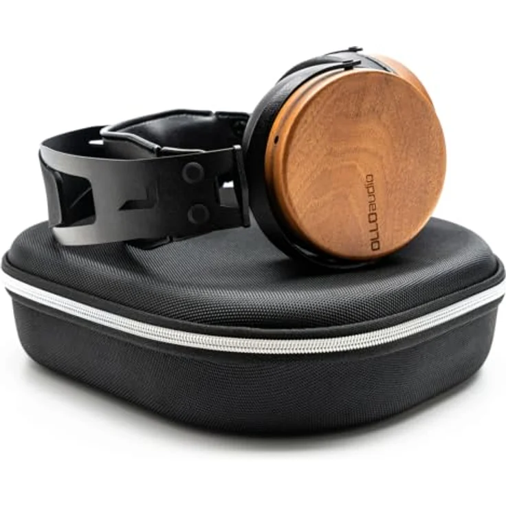 OLLO Audio Kopfhörer R1 1.0, geschlossene Over-Ear Kopfhörer mit U-förmigem Frequenzgang und Tisch-Stativ – Bild 3