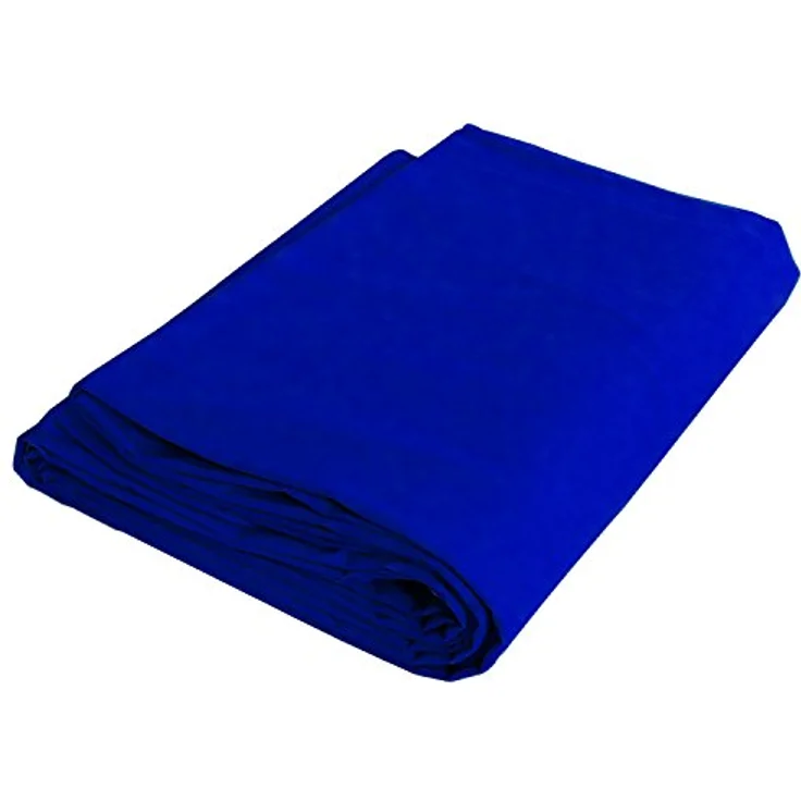 DYNASUN Fotostudio Stoff Hintergrund Pro W003 2,8x4,0 Blau Stoffhintergrund Dicke Baumwolle 140g/sqm – Bild 2