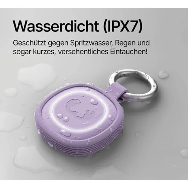 Hama Schlüsselfinder 4er Set, Bluetooth Item Finder für Apple "Wo ist"-App, Weiß – Bild 6