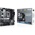 ASUS PRIME B660M-A D4-CSM Business Mainboard Sockel Intel LGA 1700 (Intel B660, mATX, DDR4 Speicher, PCIe 4.0, 2x M.2, Aura Sync)