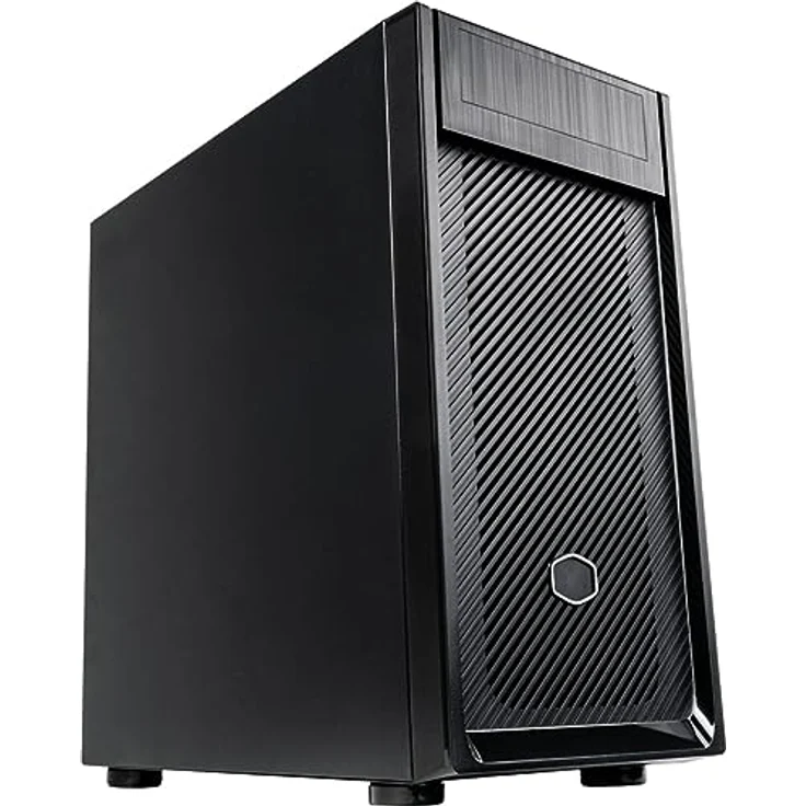Cooler Master Elite 300 Mini Tower Gehäuse, Schwarz, für Micro ATX/Mini-ITX, optimierte Belüftung und verbessertes Kabelmanagement – Bild 1