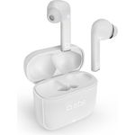 SBS Beat Free weiss TWS-Kopfhörer mit Touch-Steuerung und Ladestation - True Wireless Stereo-Ohrhörer