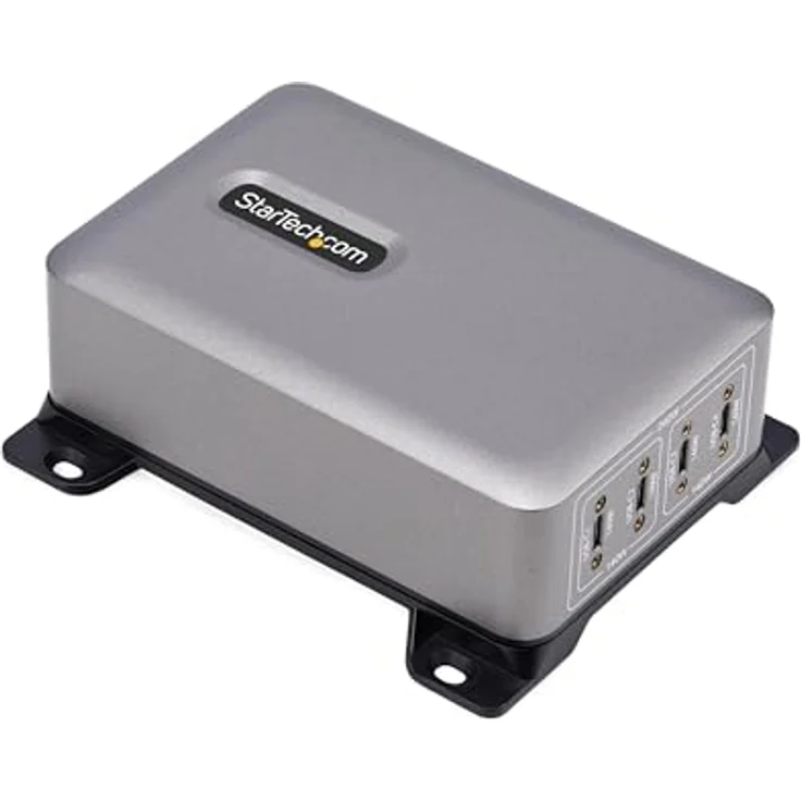 Startech.com 4-Port USB-C Charger, 240W Netzteil mit Power Delivery 3.1 und Oberflächenmontagehalterung – Bild 1