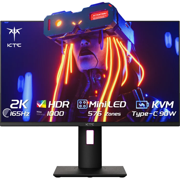 KTC M27T20 27 Zoll QHD Gaming-Monitor (1 ms Reaktionszeit , 165Hz ) – Bild 1