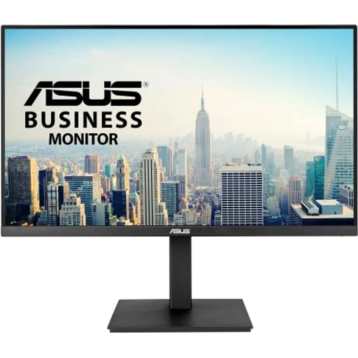 ASUS Business VA32UQSB | 32 Zoll 4K UHD Monitor | 16:9 IPS Panel, 3840x2160, 60 Hz, Rahmenlos, ergonomisch, HDR 10 | DisplayPort, HDMI, USB-Hub, Speaker – Bild 1