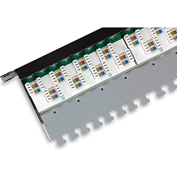 TRENDnet 24-Port Cat6A geschirmtes 1U Patch Panel, 1000BASE-T-10GBASE-T unterstützt, Kompatibel mit cat5e, cat6, cat6a, 110 or Krone Werkzeug, TC-P24C6AS - Preisvergleich – Bild 5