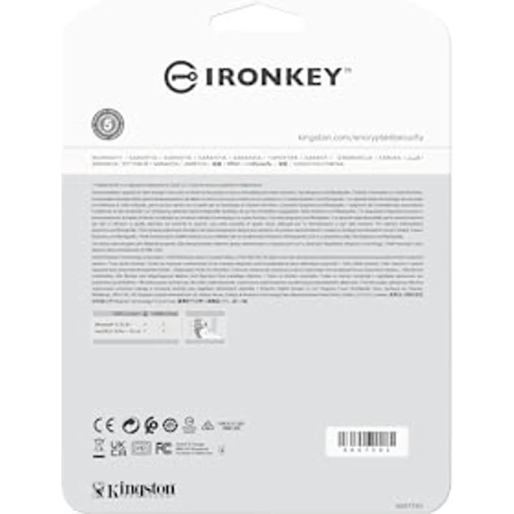 Kingston IronKey Locker+ 50 USB Stick XTS-AES-Verschlüsselung für Datenschutz mit automatischer USBtoCloud Sicherung-IKLP50/256GB – Bild 4