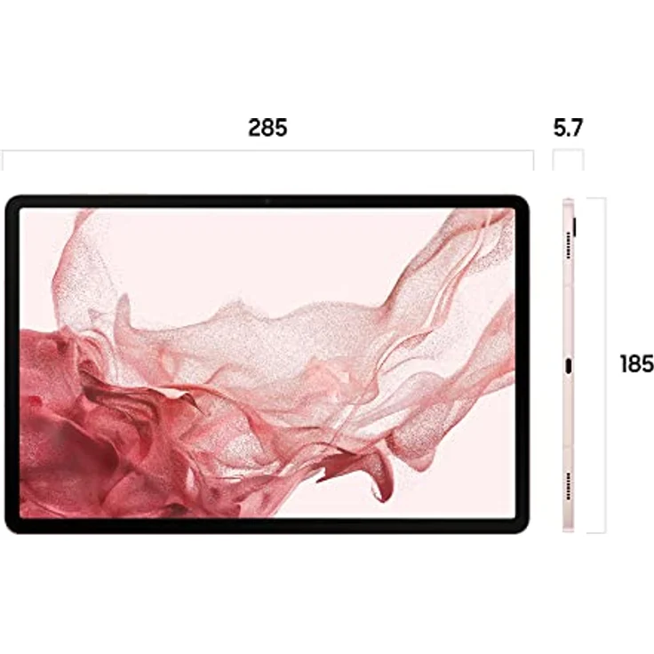 Samsung Galaxy Tab S8+ 12" Wi-Fi+5G 128GB/8GB Pink Gold, Tablet mit 12,4-Zoll-sAMOLED-Bildschirm, S Pen und Clip Studio Paint5 – Bild 2