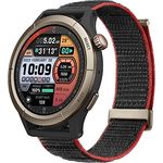 Amazfit Cheetah Pro Lauf-Smartwatch mit Dual-Band-GPS, Routennavigation und Offline-Karten, Trainingsvorlage, Herzfrequenzmesser, integrierter Alexa, 14 Tage Akkulaufzeit für Männer und Frauen – Rund