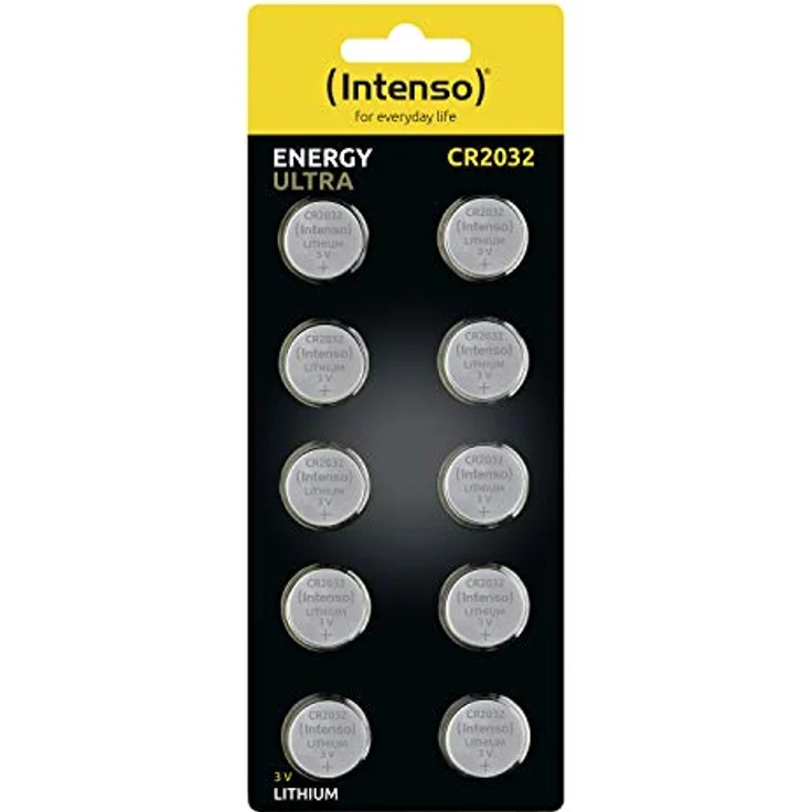 Intenso Energy Ultra Lithium Knopfzelle CR2032 10er Blister – Bild 5