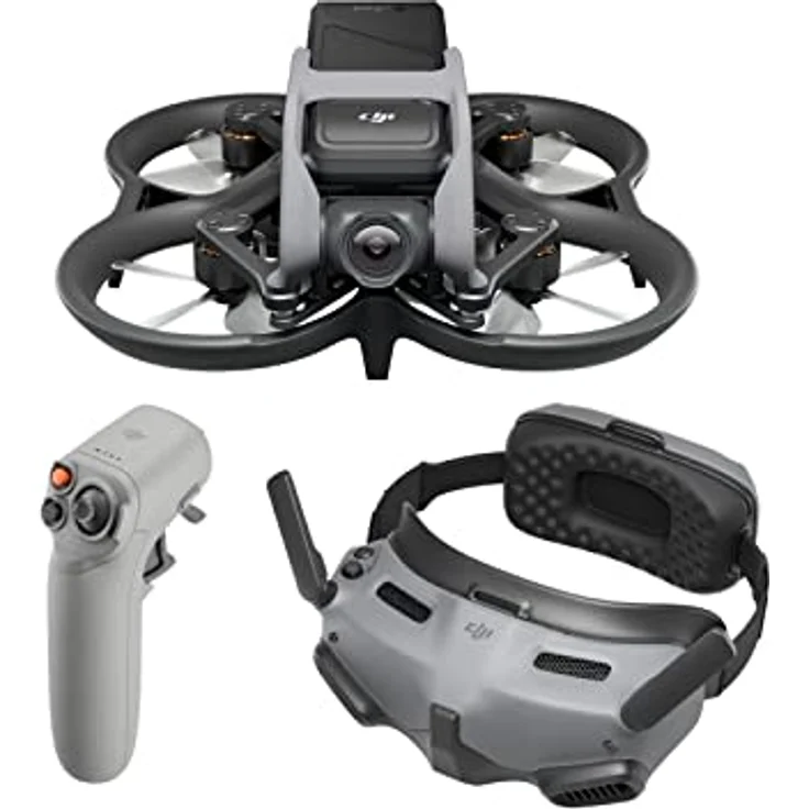 DJI Avata Explorer Combo Quadrokopter mit 4K-Kamera und Notbremse, inklusive RC Motion 2 und DJI Goggles Integra – Bild 1