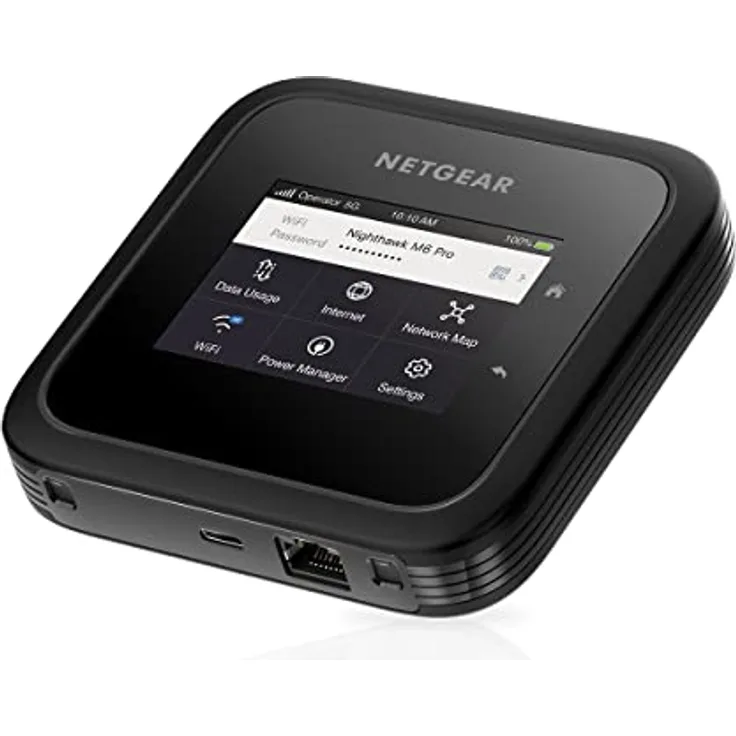 NETGEAR Nighthawk M6 Pro (MR6450) | 5G Router Sim-Karte WiFi 6E | Mobile LTE Router 5G | 5G Modem | Mobiler 5G Hotspot| Ultraschneller, bis zu 4 GBit/s, Verbindung von bis zu 32 Geräten