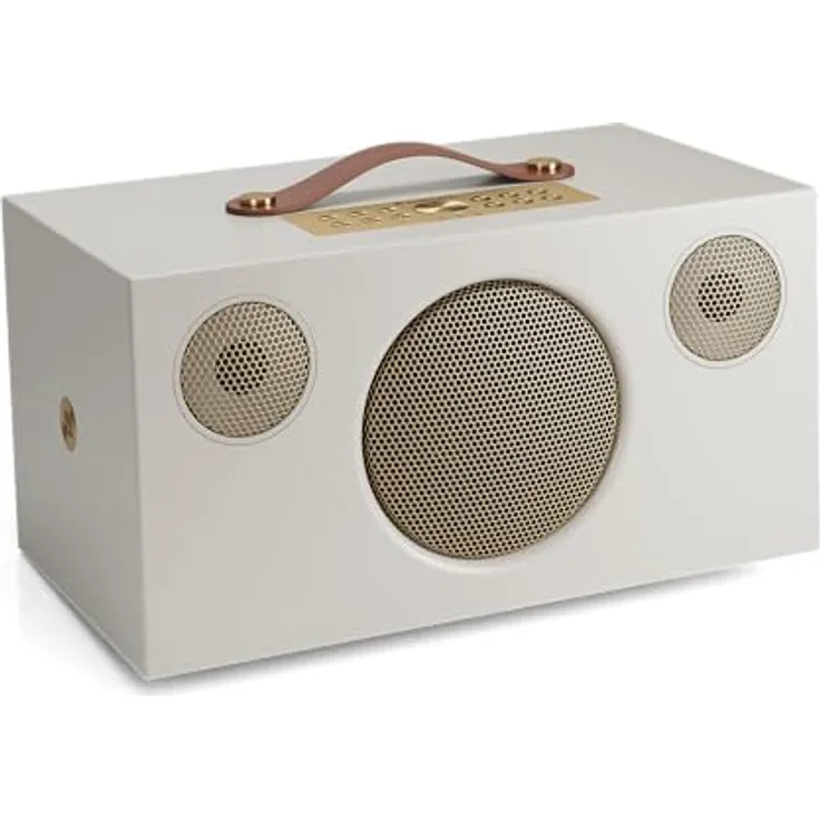 Audio Pro C10 MKII W Classic, Bluetooth-Lautsprecher mit WiFi Multiroom, 2 x 20 + 40 W Leistung, Subwoofer Pre-Out, Streaming über Google Cast und AirPlay 2