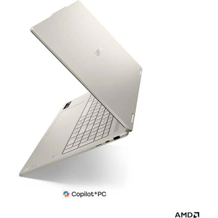 Lenovo Yoga 7 2in1 83TF0022GE, 16" 2.8K OLED, Ryzen AI 7 445, 32GB RAM, 1TB SSD, beige, Windows 11 – Bild 4