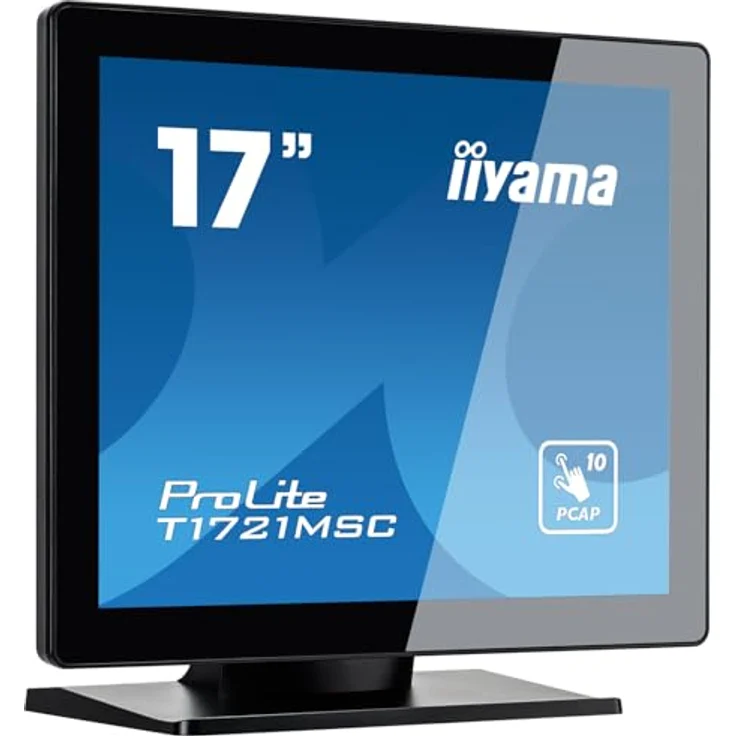 iiyama Prolite T1721MSC-B2 43cm 17" LED-Monitor SXGA 10 Punkt Multitouch kapazitiv VGA HDMI Audio-Out 7H IPX3 schwarz – Bild 4