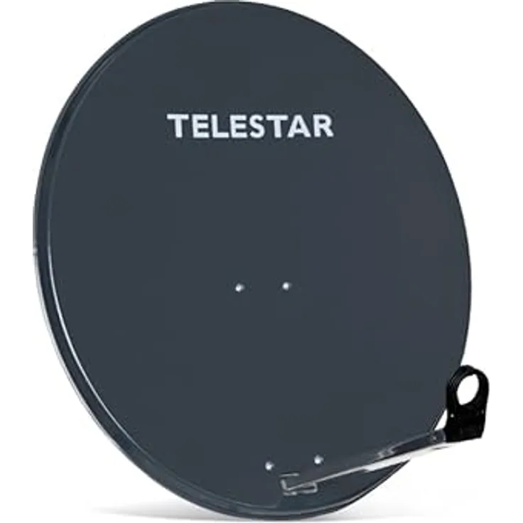 SAT-Spiegel TELESTAR, Alu, 80 cm, grau