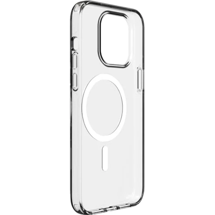 Black Rock Hülle für iPhone 15 Pro Max (MagSafe kompatibel, Slim, TPU, robust, stoßdämpfend, antibakteriell, durchsichtig, Cover, Handyhülle für iPhone 15 Pro Max, Case, Handycase) transparent – Bild 5