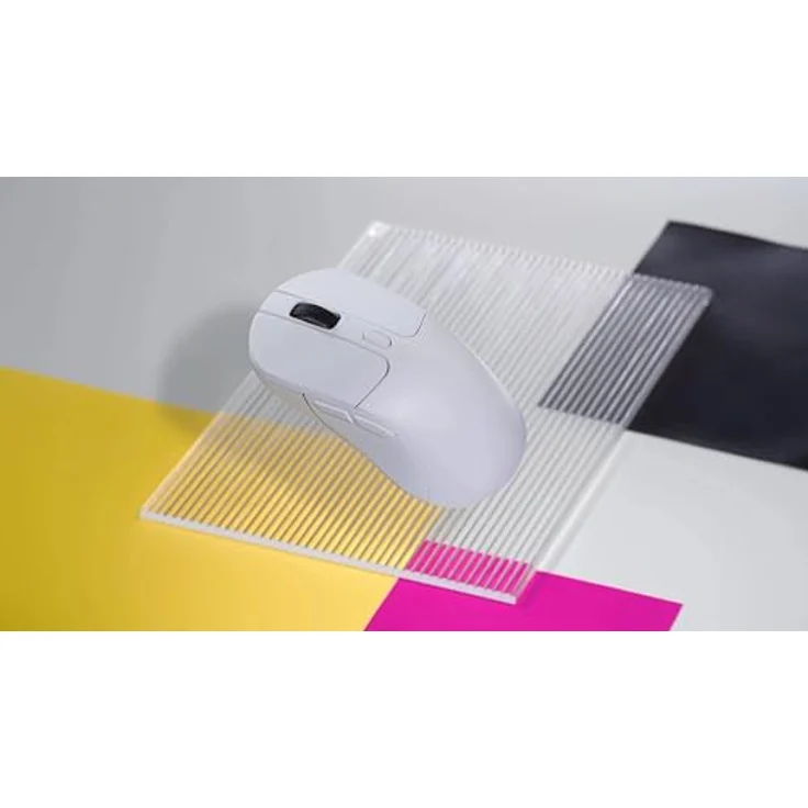 Keychron M3 Wireless Gaming-Maus, PixArt Sensor (100-26.000 dpi), schwarz – Bild 2