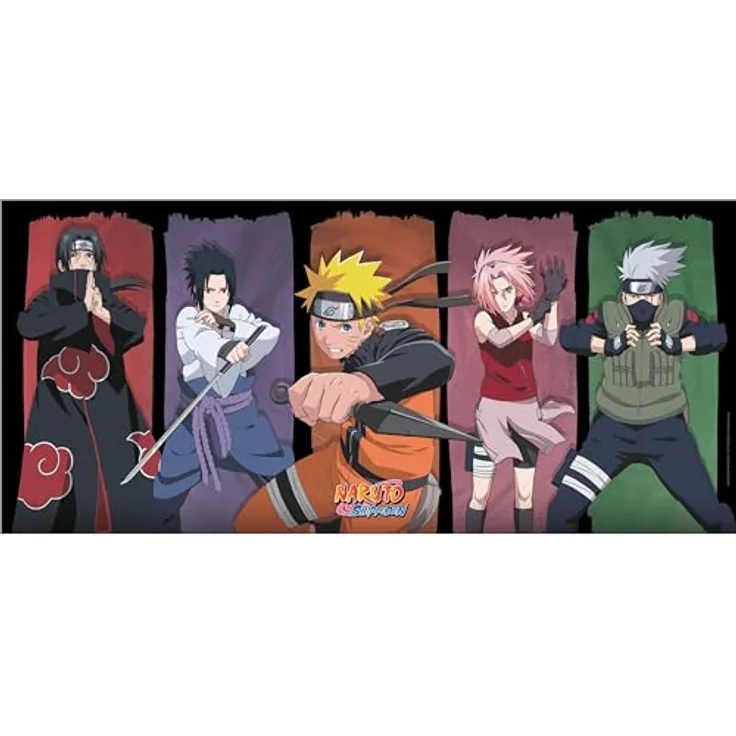 ABYstyle Naruto - Gruppe (XXL), Mausmatte - Preisvergleich