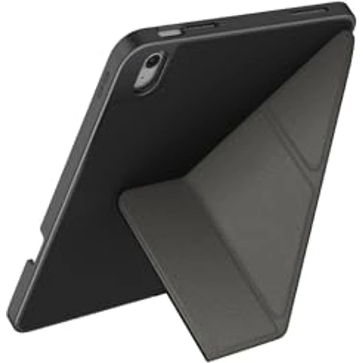 UNIQ Transforma iPad 10. Generation (2022) – Ebenholz (Schwarz) Tablet-Tasche mit freihändigem Design, 360°-Schutz und Apple Pencil Halterung – Bild 4