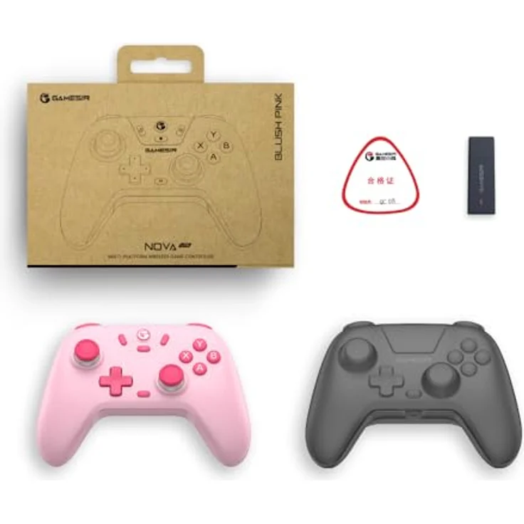 Gamesir T4n Lite Wireless Controller, Gaming Controller für Nintendo Switch, rosa – Bild 3