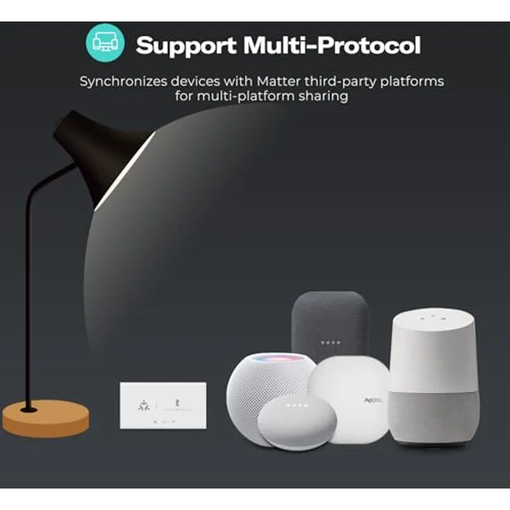 Third Reality THIRDREALITY Smart Bridge MZ1, Smart Home Hub mit Zigbee-Integration, 3R-Matter App Unterstützung und Sprachassistentensteuerung – Bild 6