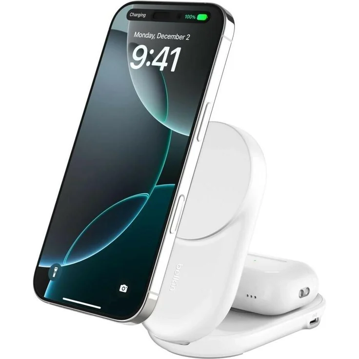 Belkin UltraCharge 25W Qi2, Magnetischer Wireless Charger, Weiss
