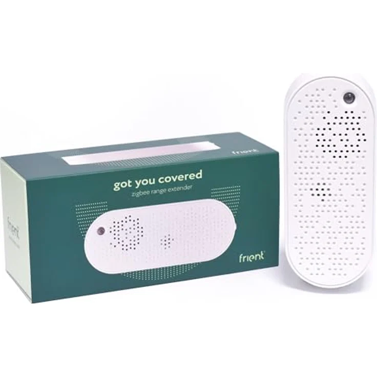 Frient FRIZREXZB-111, Zigbee Range Extender mit Batteriebackup für zuverlässige Smart Home Abdeckung – Bild 1